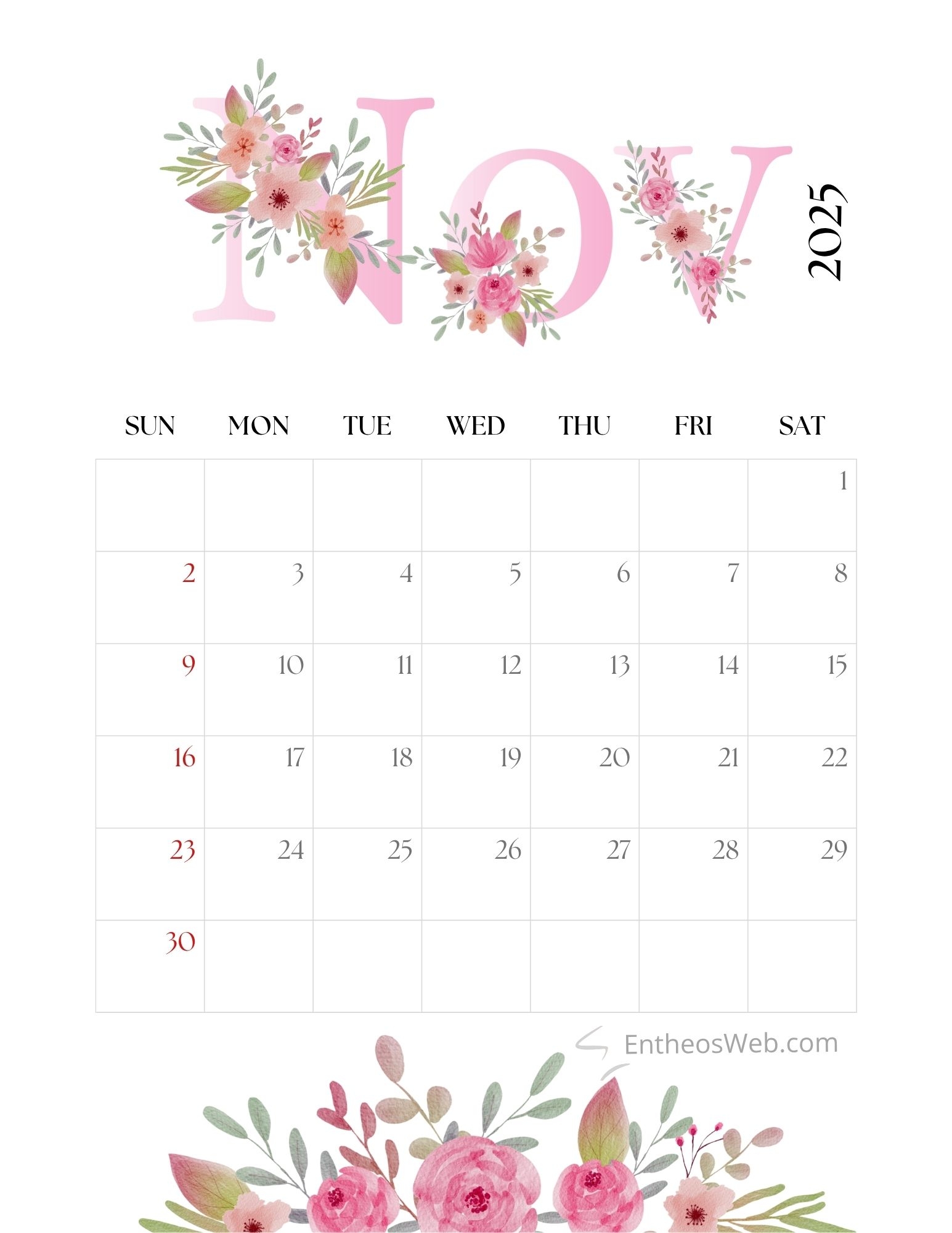 Pretty Pink Floral Calendars EntheosWeb Pretty Pink Floral Calendars EntheosWeb