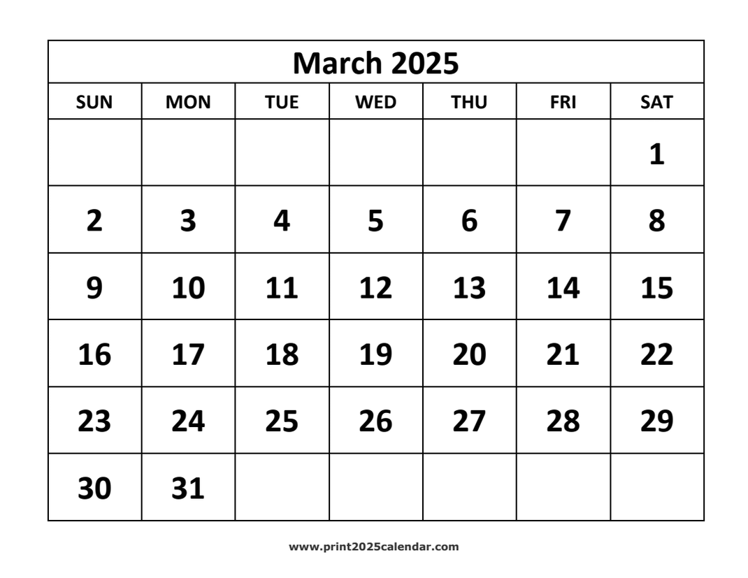 Print November 2025 Calendar