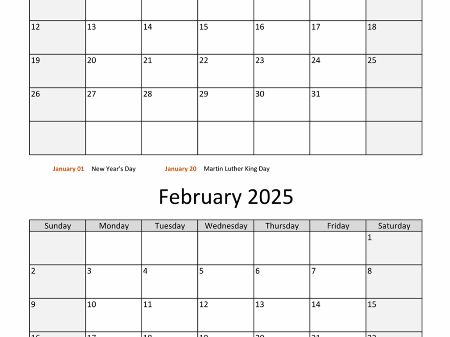 Printable Bi Monthly 2025 Calendar WikiDates
