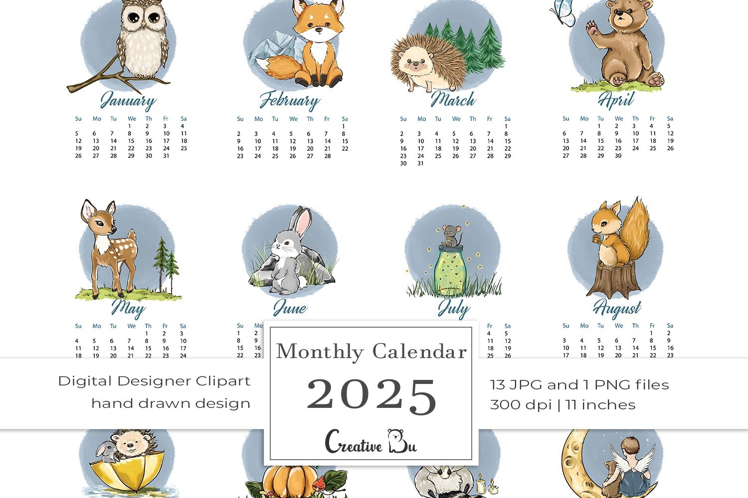 Printable Calendar 2025 Monthly Pages Desk Planner Calendar Printable Calendar 2025 Monthly Pages Desk Planner Calendar