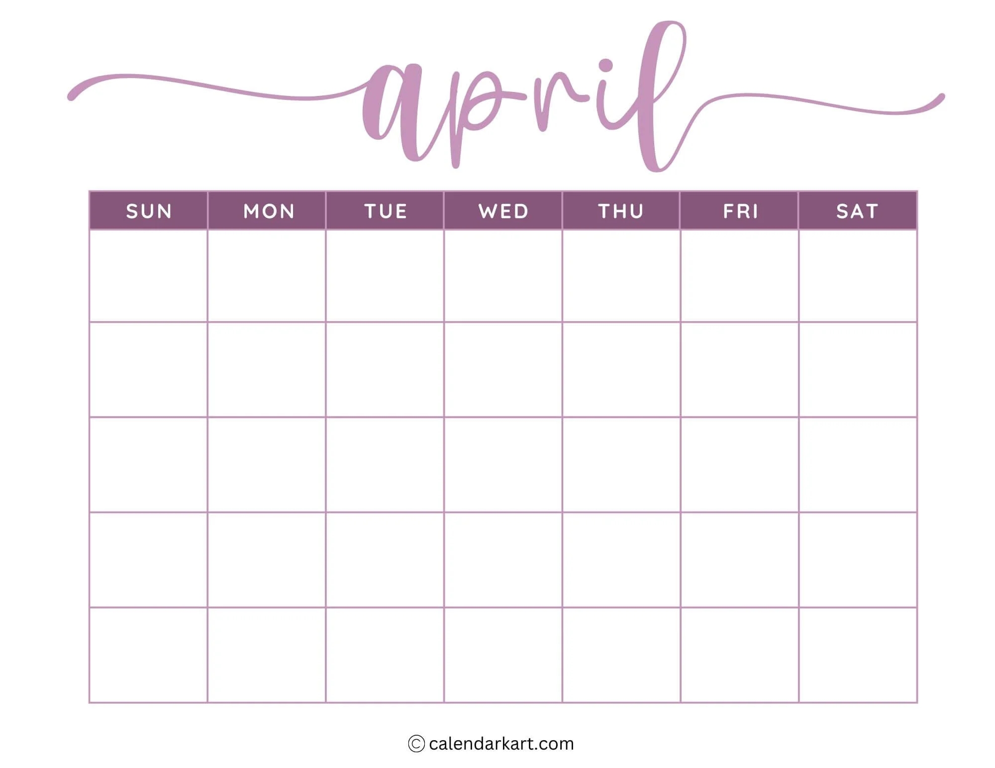 Microsoft Word Blank 2025 Calendar