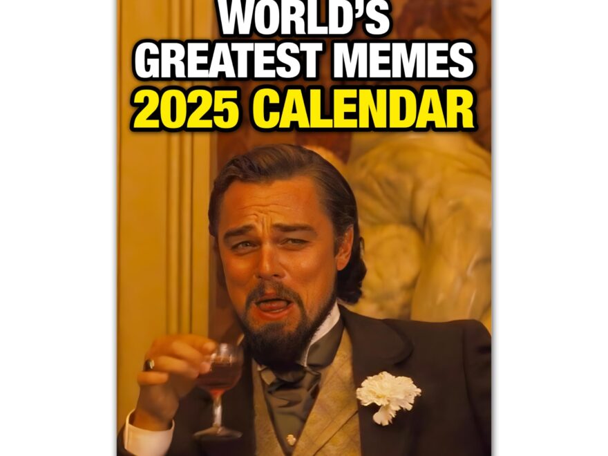 The Calendar King World s Greatest Memes 2025 Wall Calendar Full Colour A4 Size Amazon co uk Stationery Office Supplies