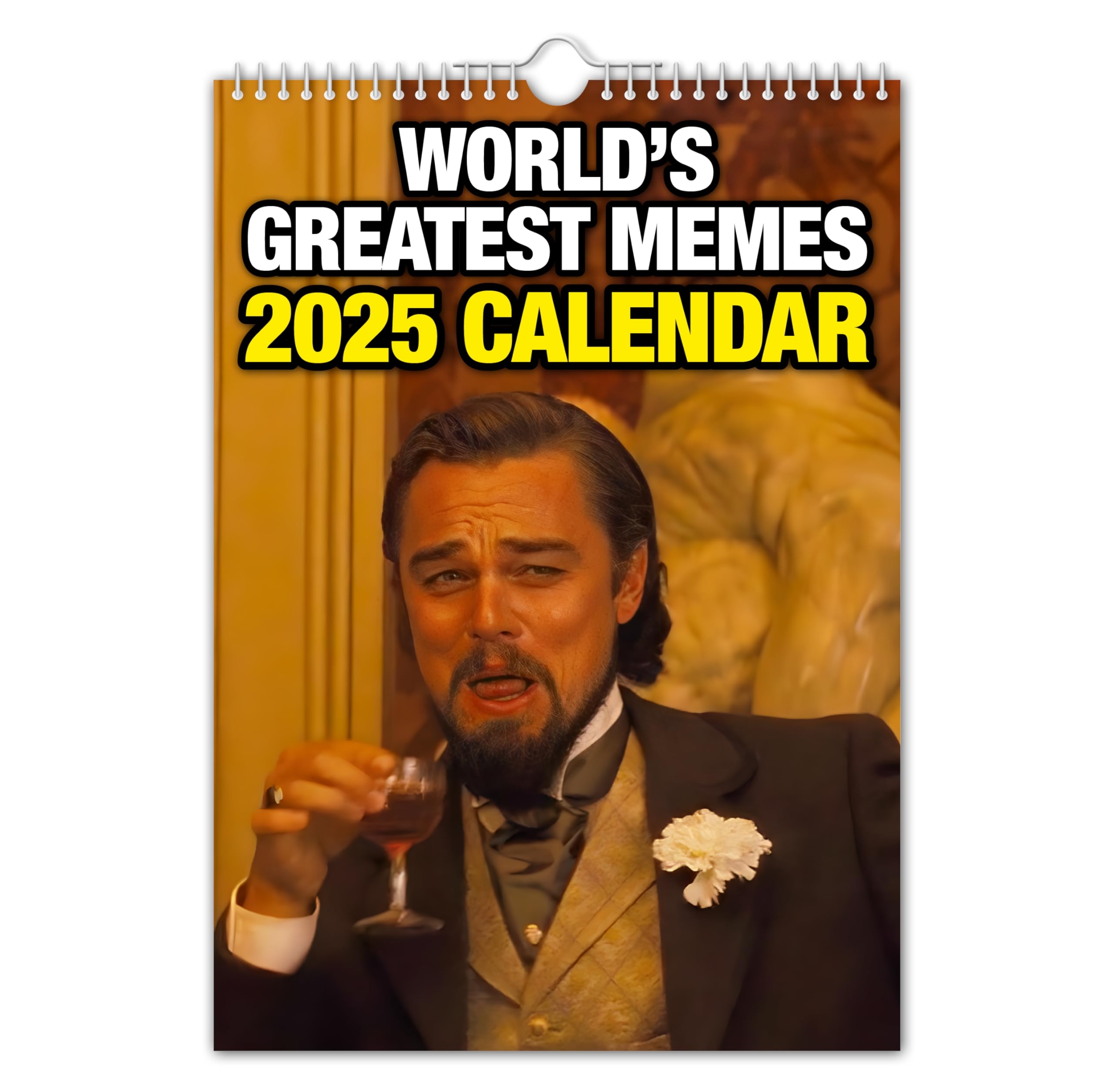 The Calendar King World s Greatest Memes 2025 Wall Calendar Full Colour A4 Size Amazon co uk Stationery Office Supplies