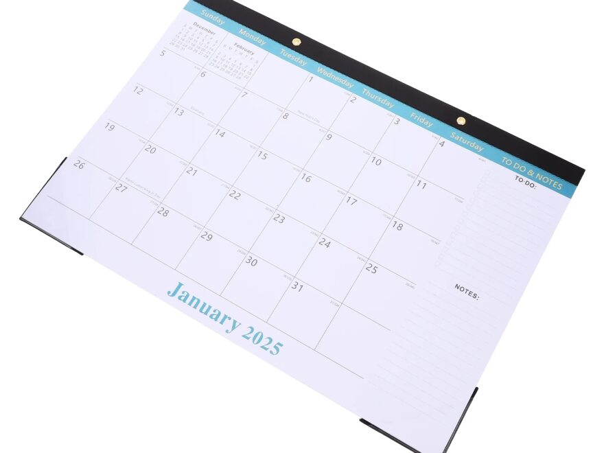 Unbranded 2025 Wall Calendar Academic Printable Blank Advent For Children Calender Work Green Walmart