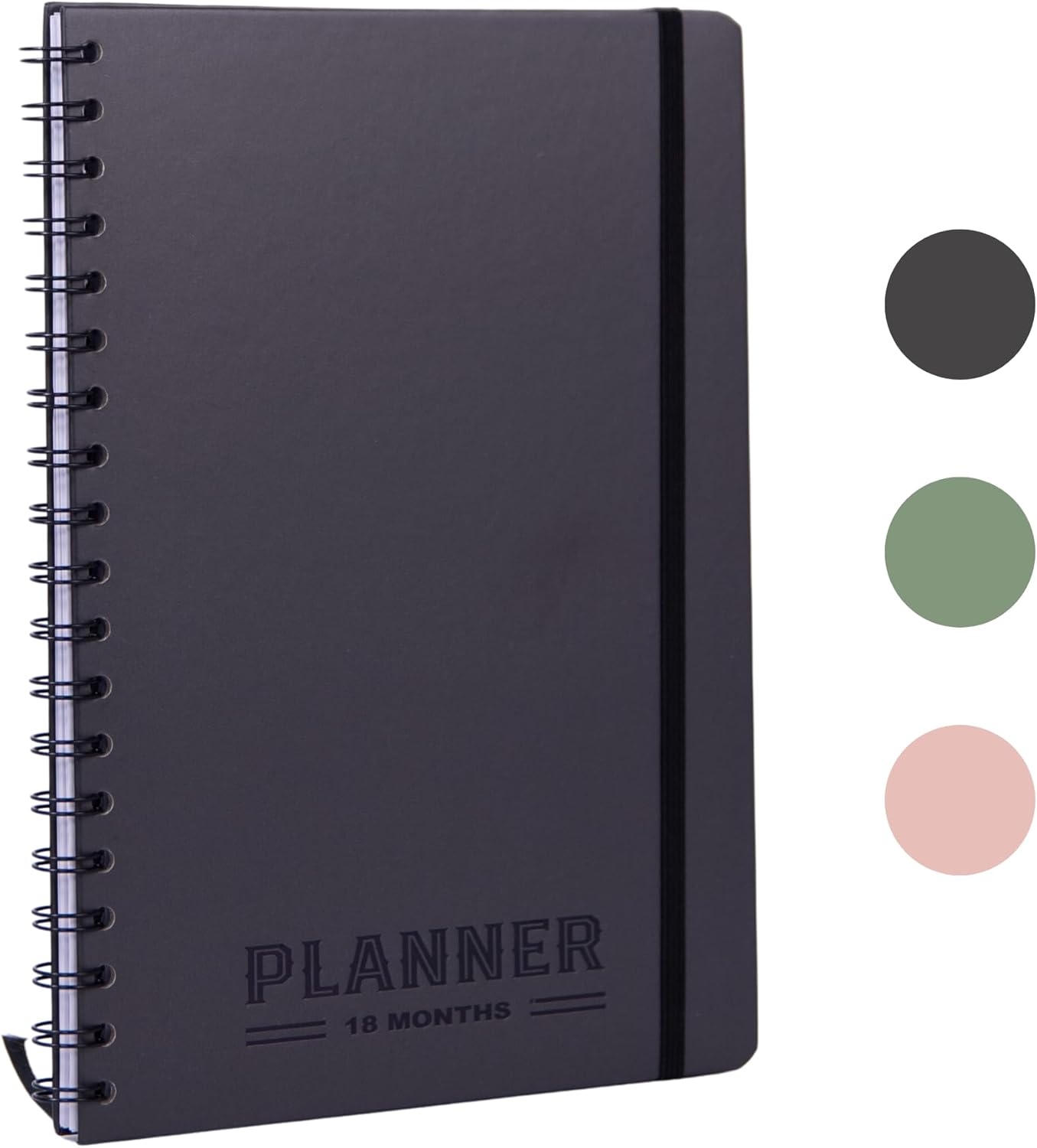 Undated Hardcover Monthly Planner 2025 2026 18 Month Monthly Calendar Planner Book For School Office And Home Blank Monthly Planners For Goals Tasks And Dates B5 6 9 X 9 8 Black Michaels