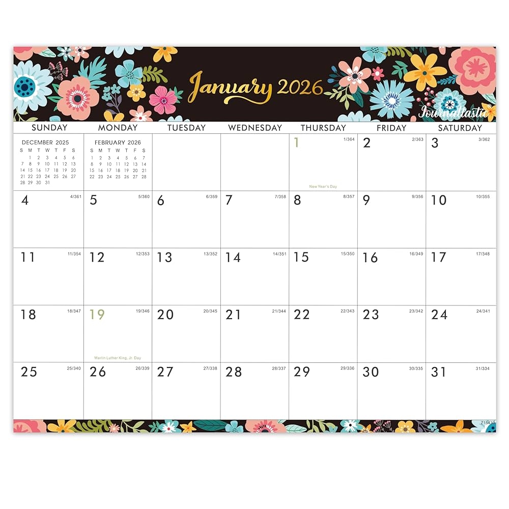 2026 Calendar Magnetic Calendar For Fridge Magnetic Calendar 2026 January 2026 Dec 2026 Calendar 2026 Calendar 8x10 Fridge Calendar Julian Dates Tear Off Pad Amazon de Stationery Office Supplies