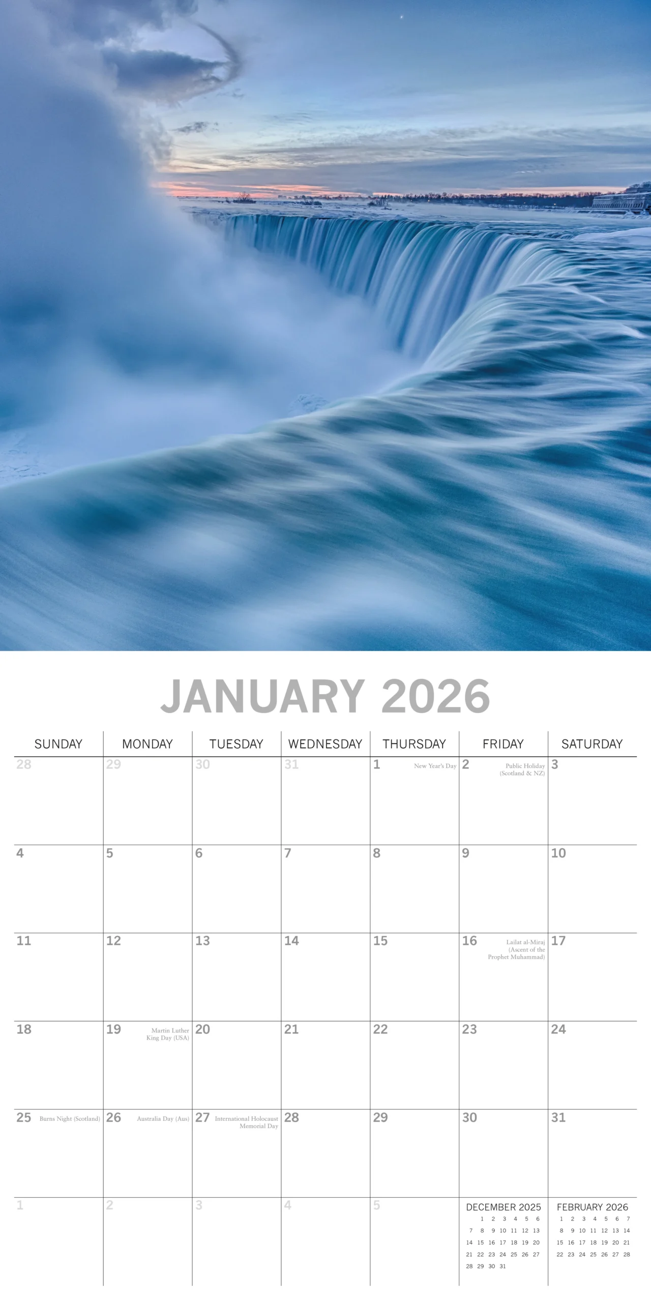 2026 Natural Wonders Square Wall Calendar 2026 Natural Wonders Square Wall Calendar