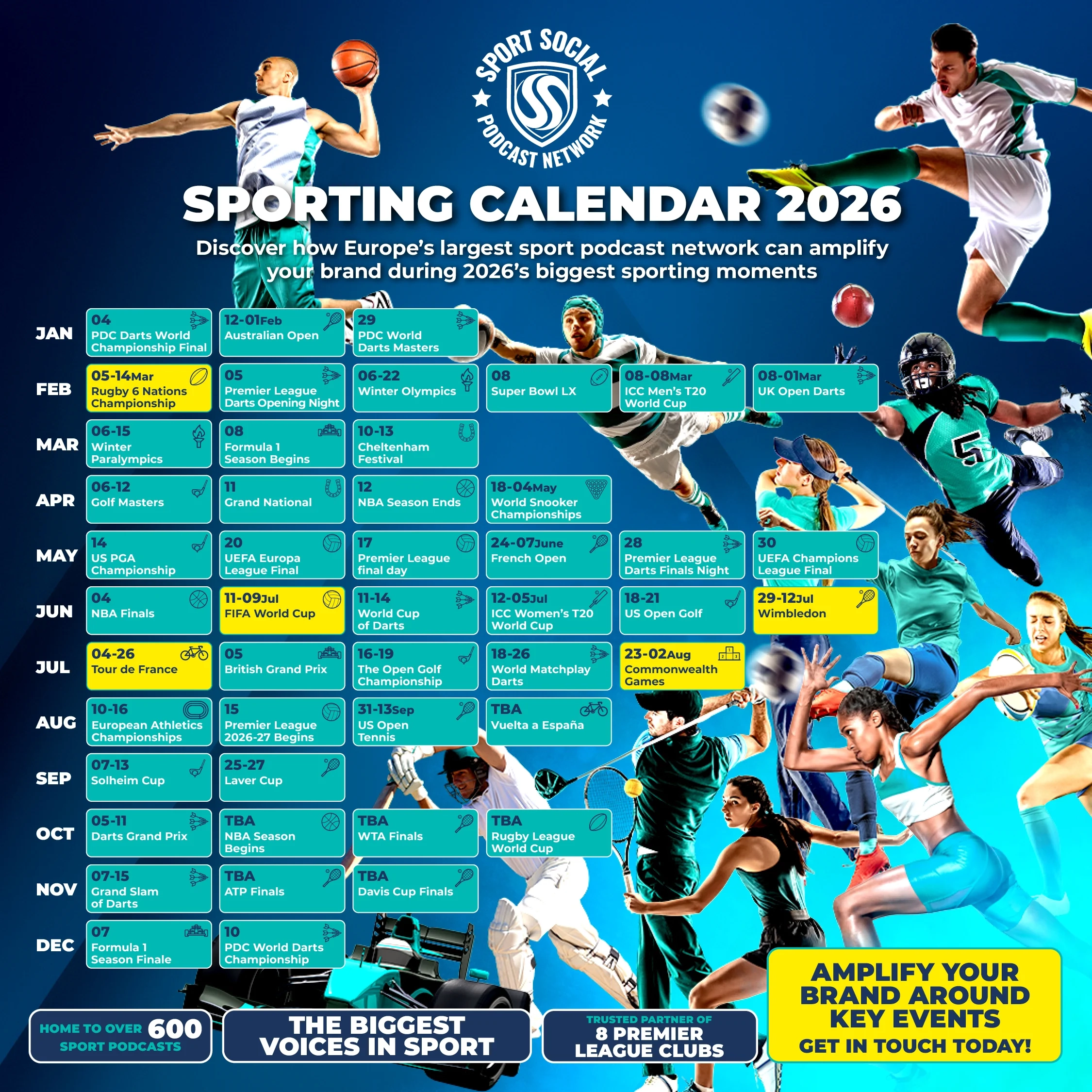 2026 SPORTING CALENDAR THE ULTIMATE GUIDE TO MAJOR SPORT EVENTS WORLDWIDE