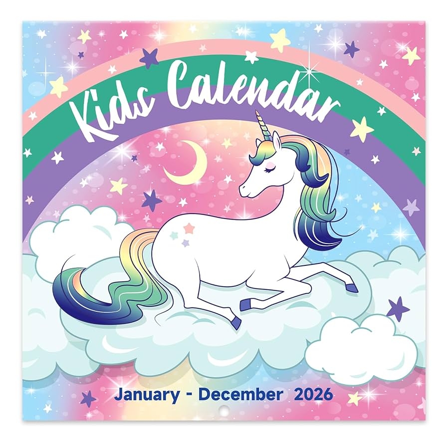 Amazon 2026 Kids Calendar 2026 Kids Wall Calendar 12 Month Monthly Wall Calendar Jan 2026 Dec 2026 2026 Calendar 12 X 24 Open 2026 Wall Calendars Office Products