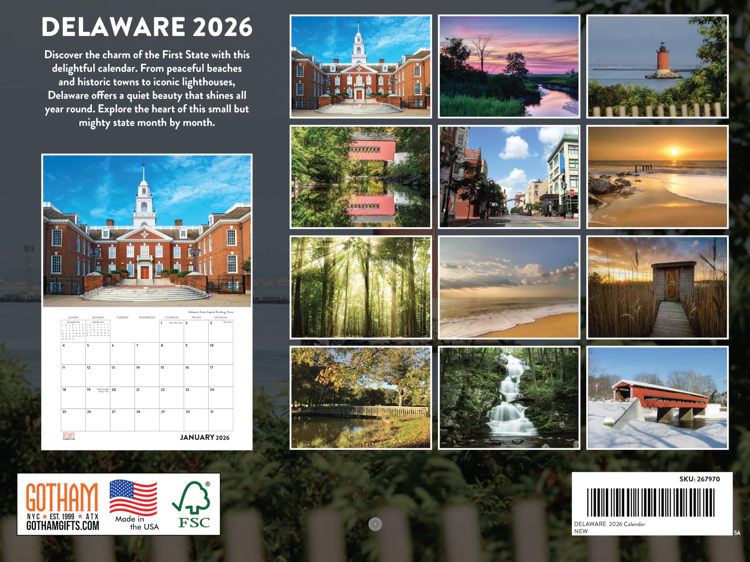 Delaware Arts Calendar January 2026