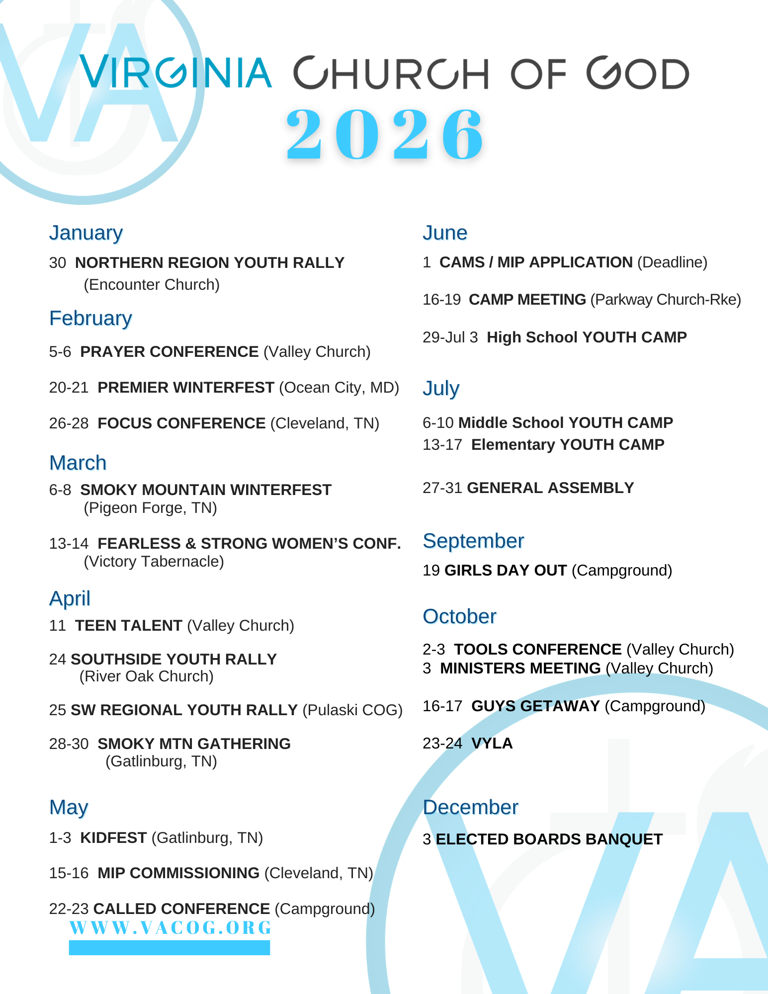 Benevolence VACOG ORG