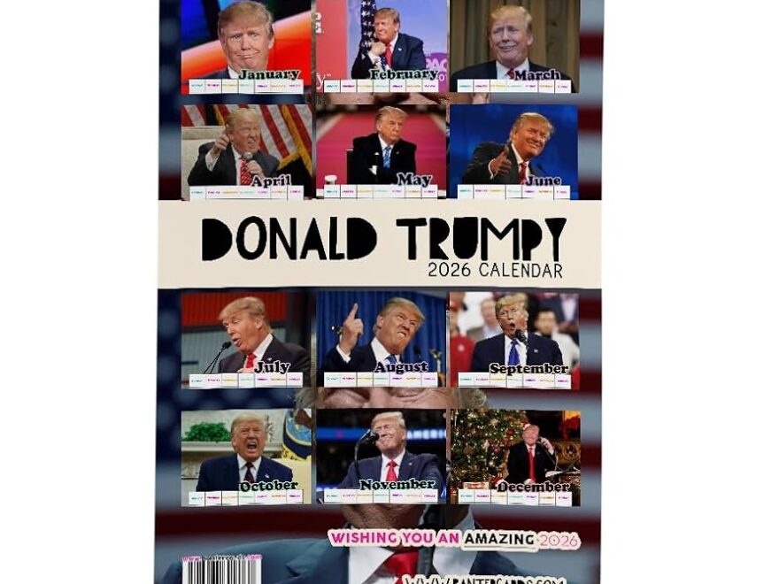 Donald Trump A4 2026 Calendar Funny Calendar Banter Cards Rude Calendar 2026 Planner Trump Gifts Funny Donald Trump Amazon co uk Stationery Office Supplies