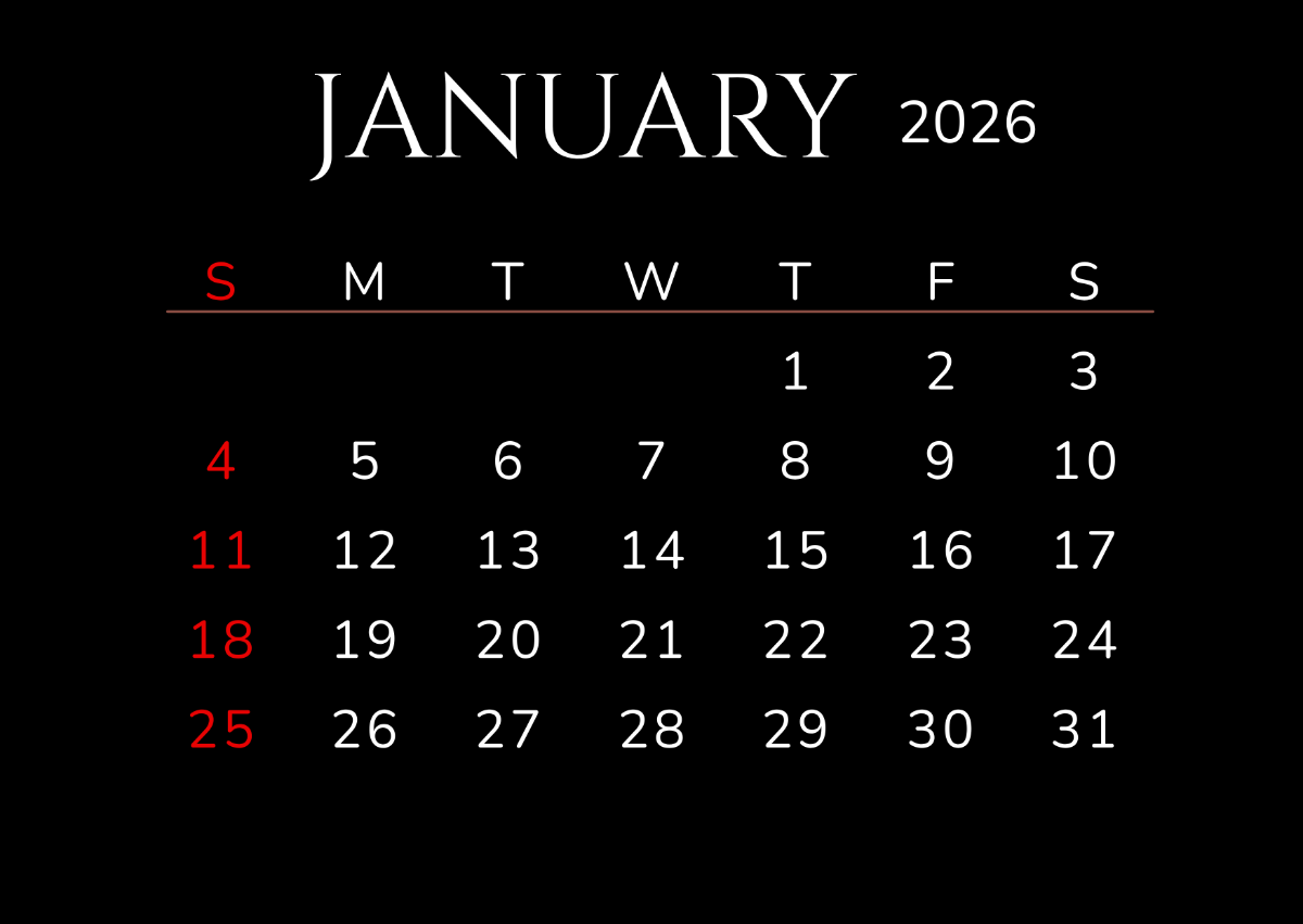 Online Calendar January 2026 Online Calendar January 2026