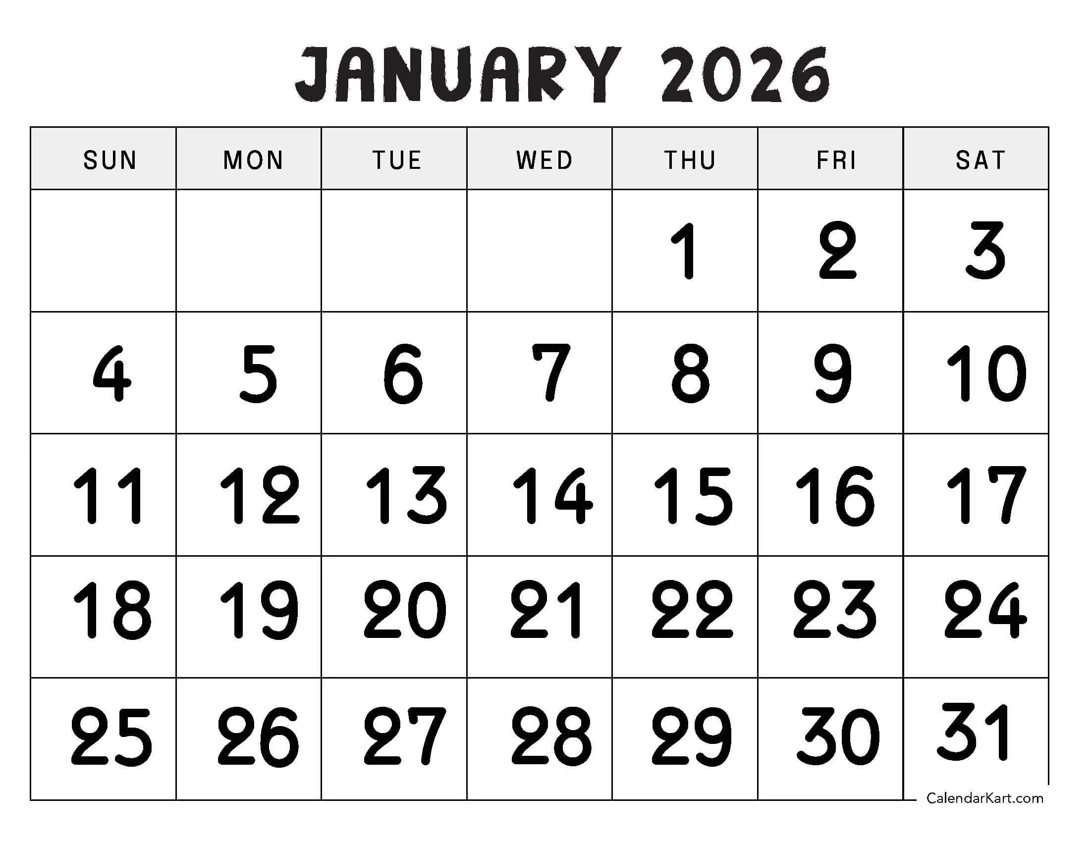 January 29 2026 Calendar January 29 2026 Calendar