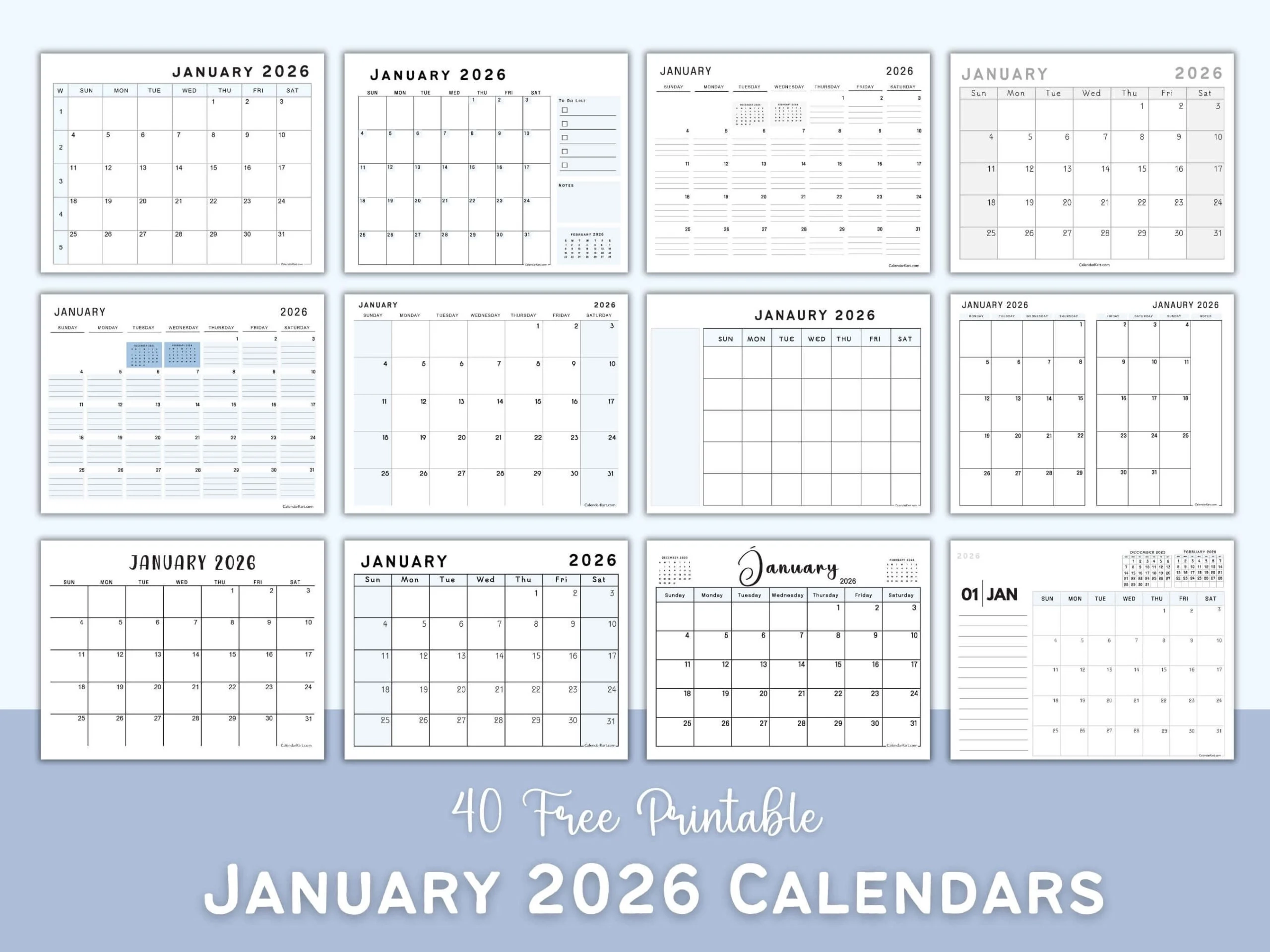 January 2026 Content Calendar