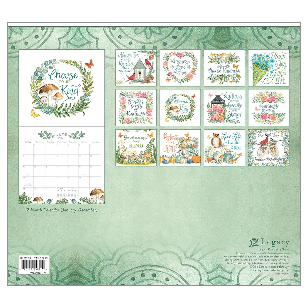 Kindness Matters 2026 Wall Calendar The Lang Store Kindness Matters 2026 Wall Calendar The Lang Store