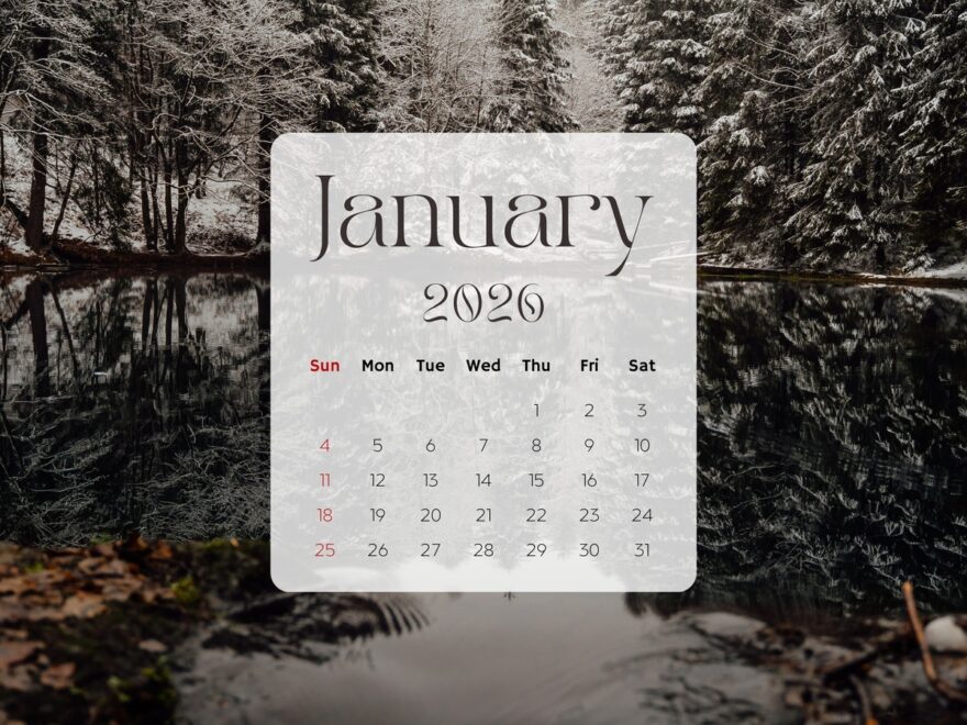 Page 7 Free And Customizable January Templates