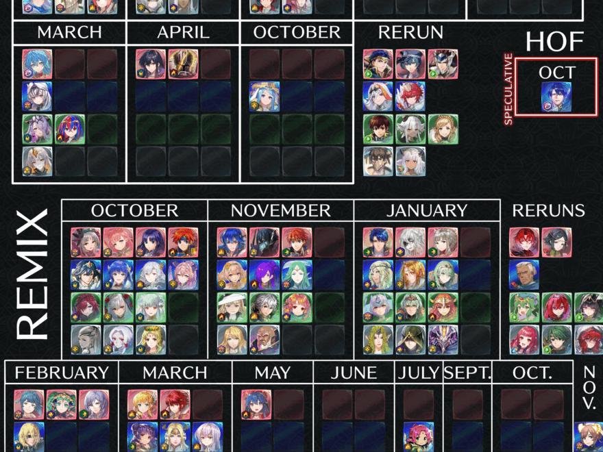 Rerun Calendar 9 30 25 R FireEmblemHeroes