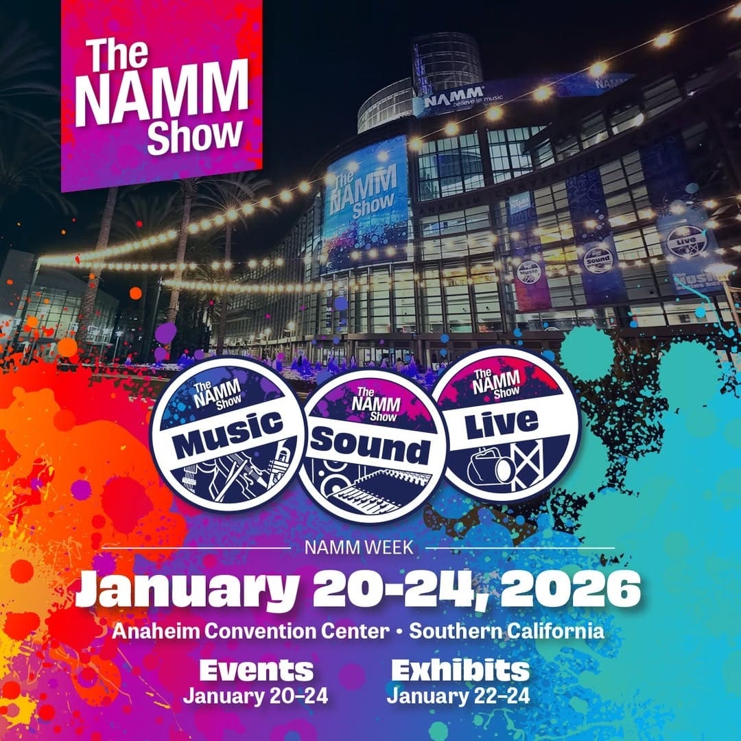 The NAMM Show January 20 24 2026 At Anaheim Convention Center On Wed Jan 21st 2026 11 00 Am