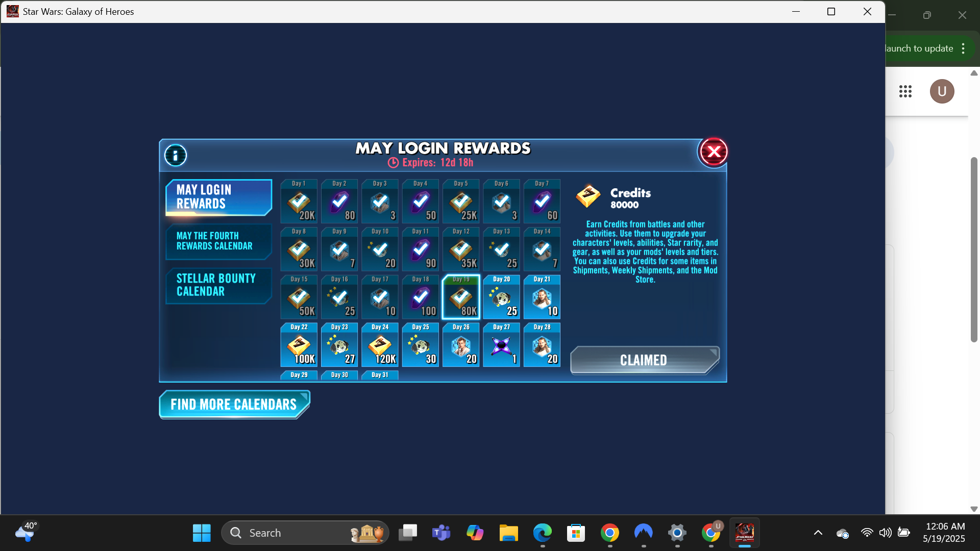 Webstore Missing Bonus Monthly Calendar EA Forums 4976837