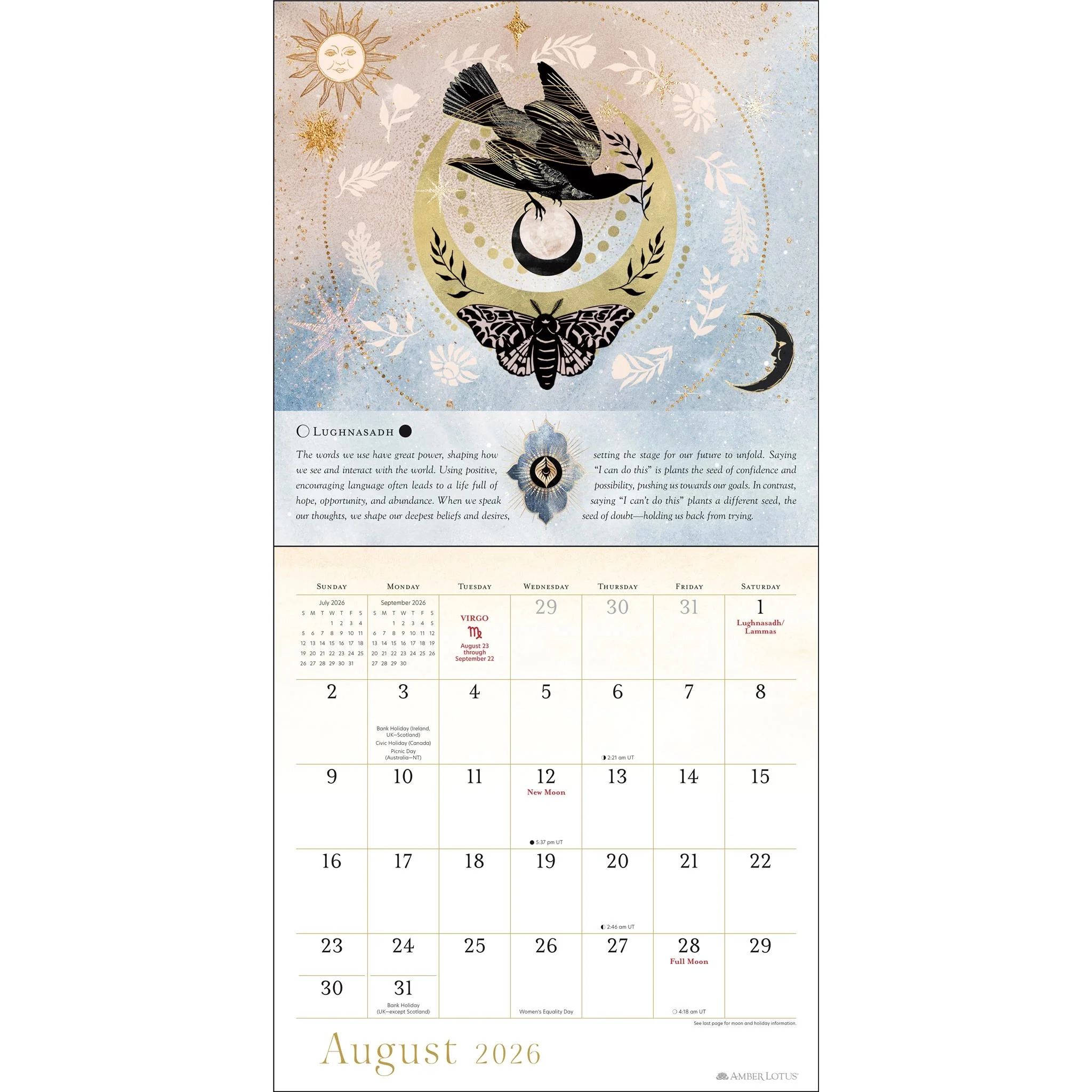 Year Of The Witch 2026 Wall Calendar Online Only
