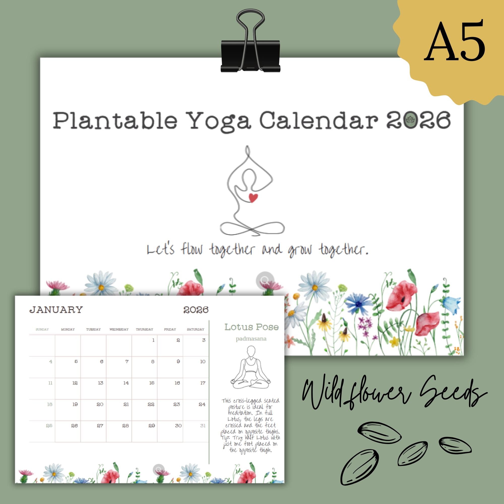 Blogilates 2026 January Calendar